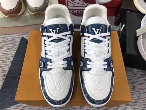 lv denim sneaker